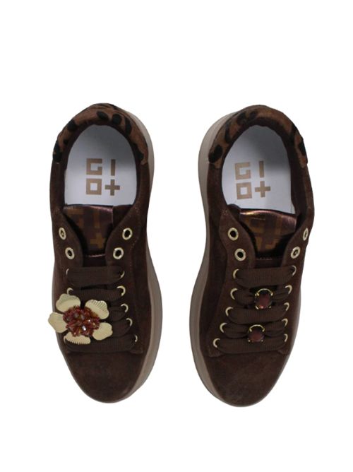 Sneakers PIA408A combi Gio+ GIO + | PIA408A-CIOCCOLATO